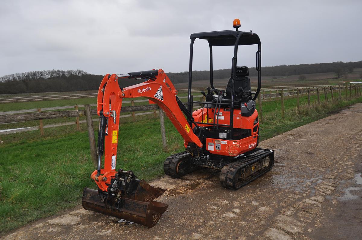 Used 2019 KUBOTA U17-3a