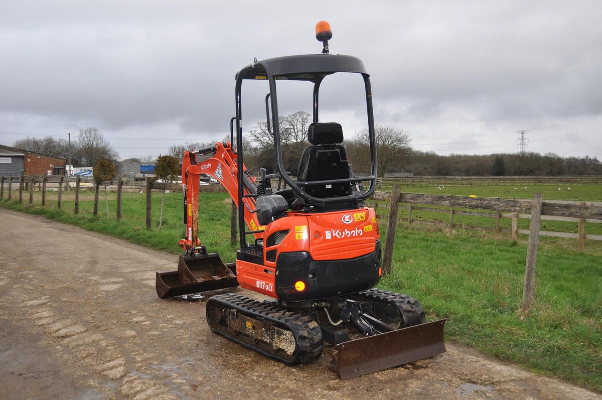 Used 2019 KUBOTA U17-3a