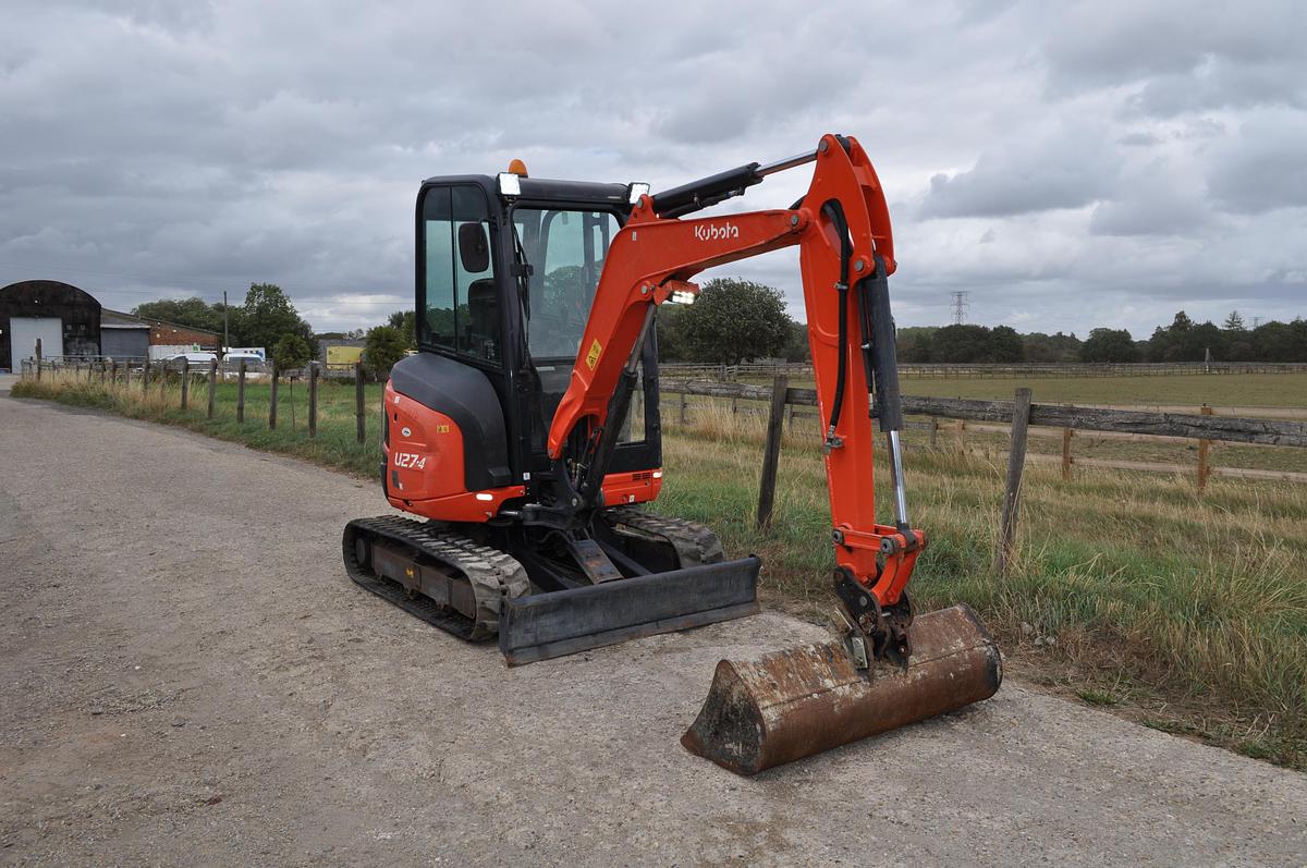 Used 2015 KUBOTA U27-4