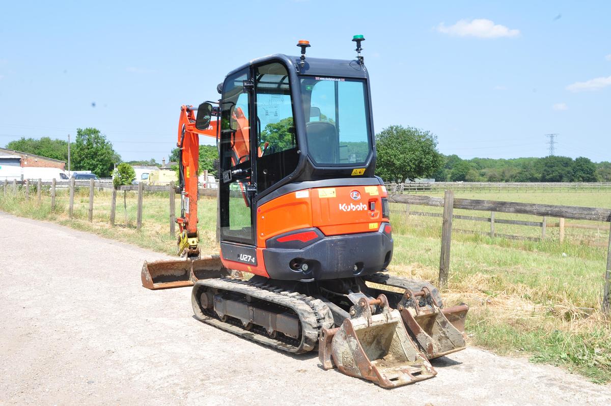 Used 2020 KUBOTA U27-4