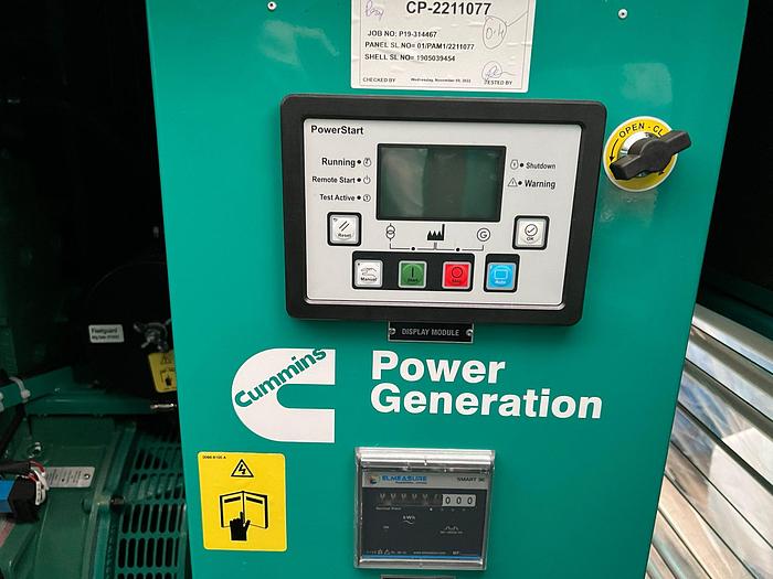 2022 CUMMINS 30KVA GENERATOR