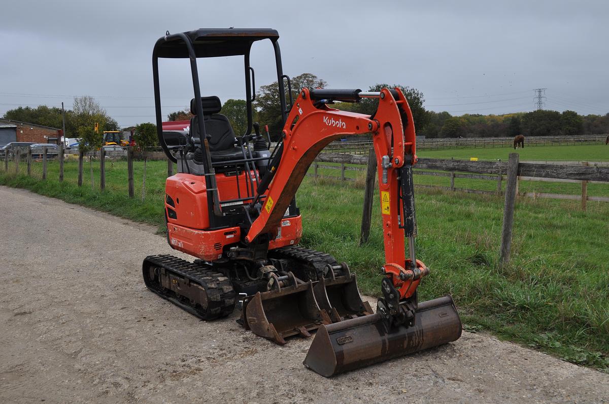 Used 2020 KUBOTA U17-3a