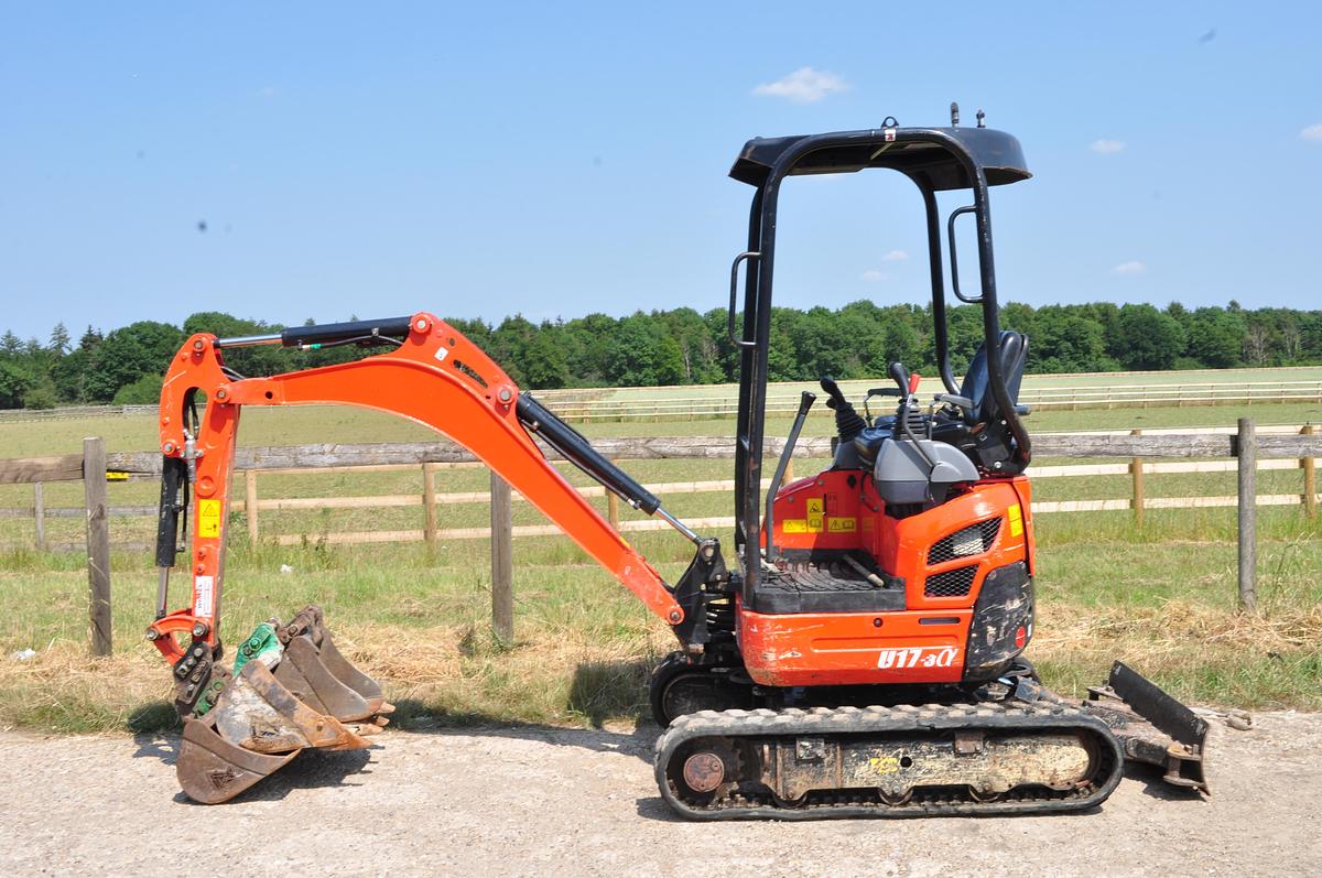 Used 2021 KUBOTA U17-3a