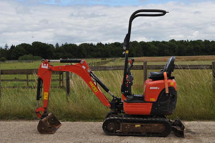 Used 2018 KUBOTA K008-3