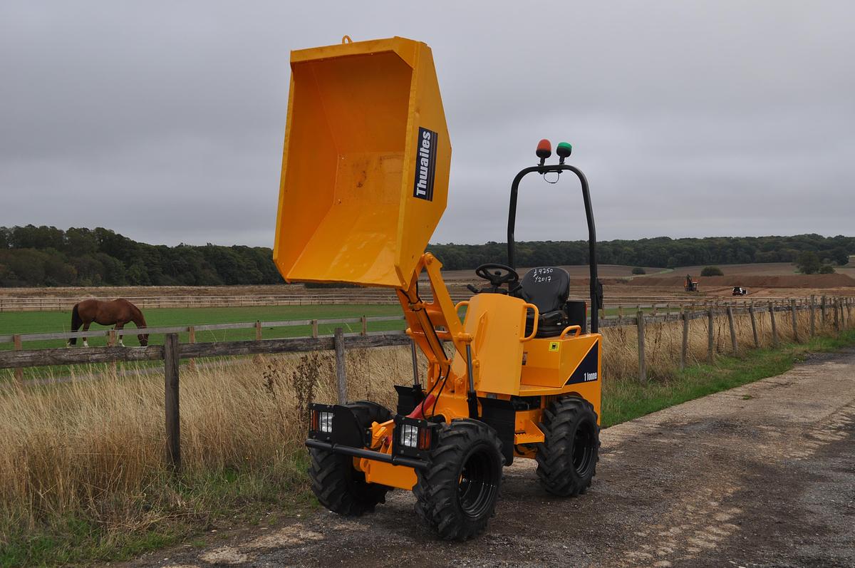 Used 2017 THWAITES MACH201 1T HI-TIP DUMPER