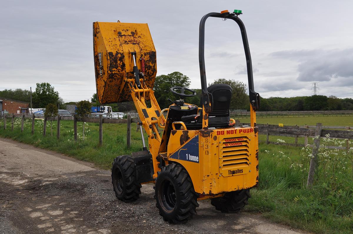 Used 2016 THWAITES 1T HI-TIP DUMPER