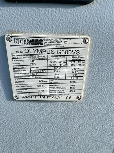 Used 2018 VOLVO G300VS