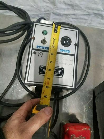 Used Minarik Colourmate DC Drive Speed Controller with Dayton Foot Pedal