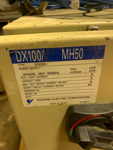 Used 2009 MOTOMAN MH50-20 LONG REACH ROBOT