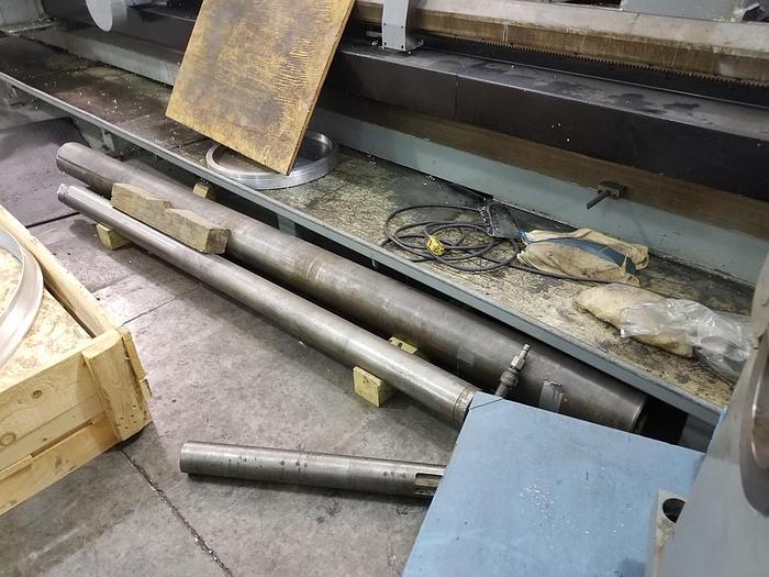 Used American CNC Lathe, Model 53-35, 53” X 252”, 630 rpm, 50 hp, Machine Mate CNC, ID17614