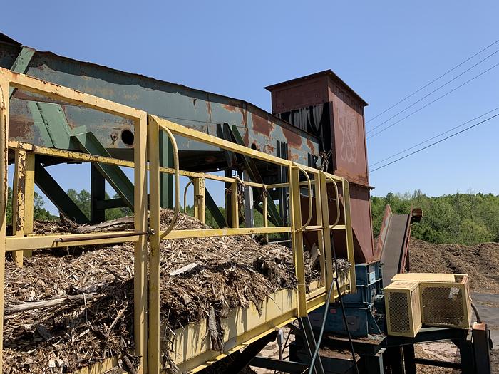 Used 2000 Jeffery  WD34 stationary Hammer mill System
