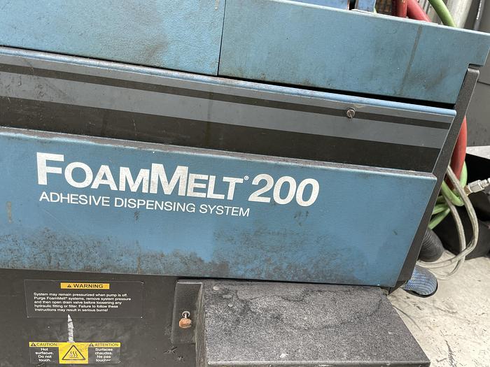 Used FANUC M10IA DUAL ARM ROBOTIC FOAM CELL WITH A/B SIDED INDEX TABLE/COULD CONVERT TO WELD CELL