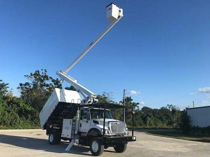 Used 2012 International 7300 4x4 Altec LRV58 63ft Forestry Truck - C50013
