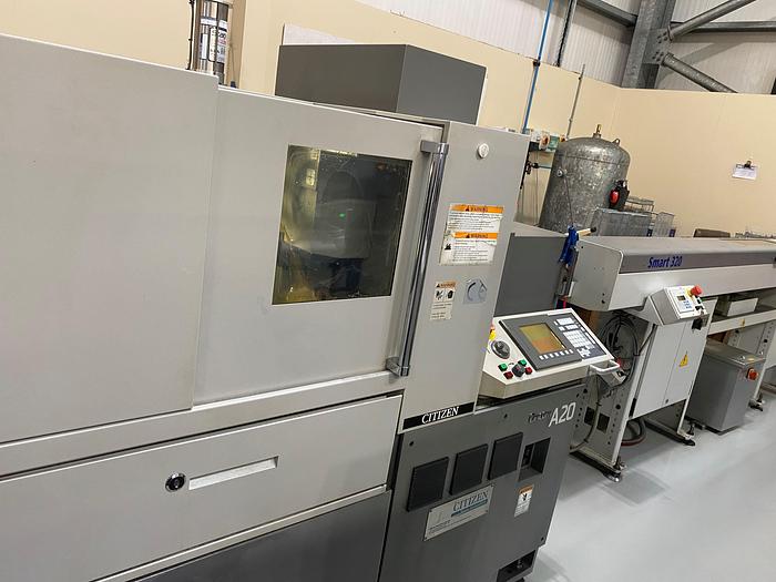 Used 2007 Citizen A20-VIPL CNC Sliding Head Lathe