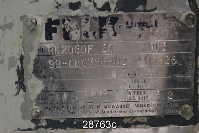 Used Falk RK2060F2A005 Ultra Max Enclosed Gear Drive #28763