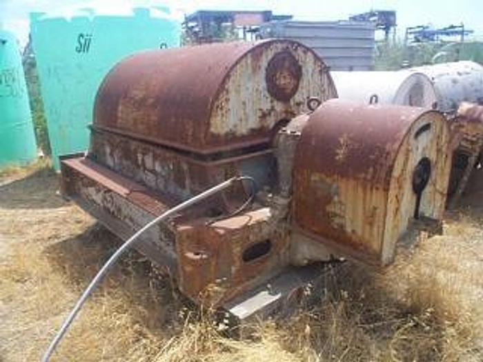 Used Centrifuge, Decanter, Bird, 40" X 60", C/st, #S731131