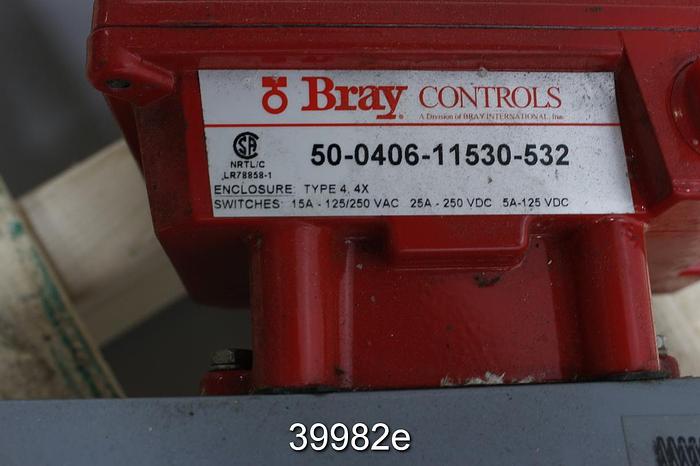 Unused Bray 3" Butterfly Control Valve #39982