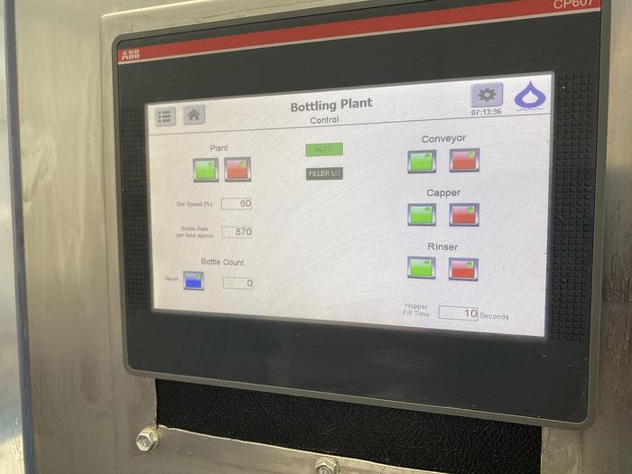 Used AVE Bottle Filling Line