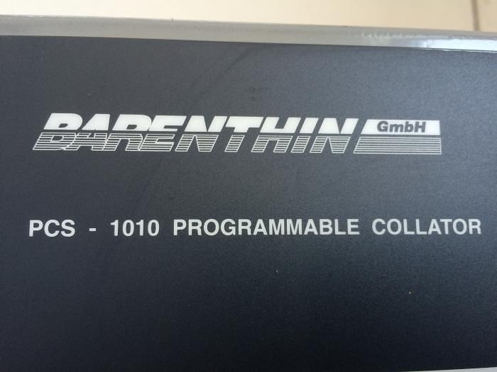 Used BARENTHIN ICS 1010