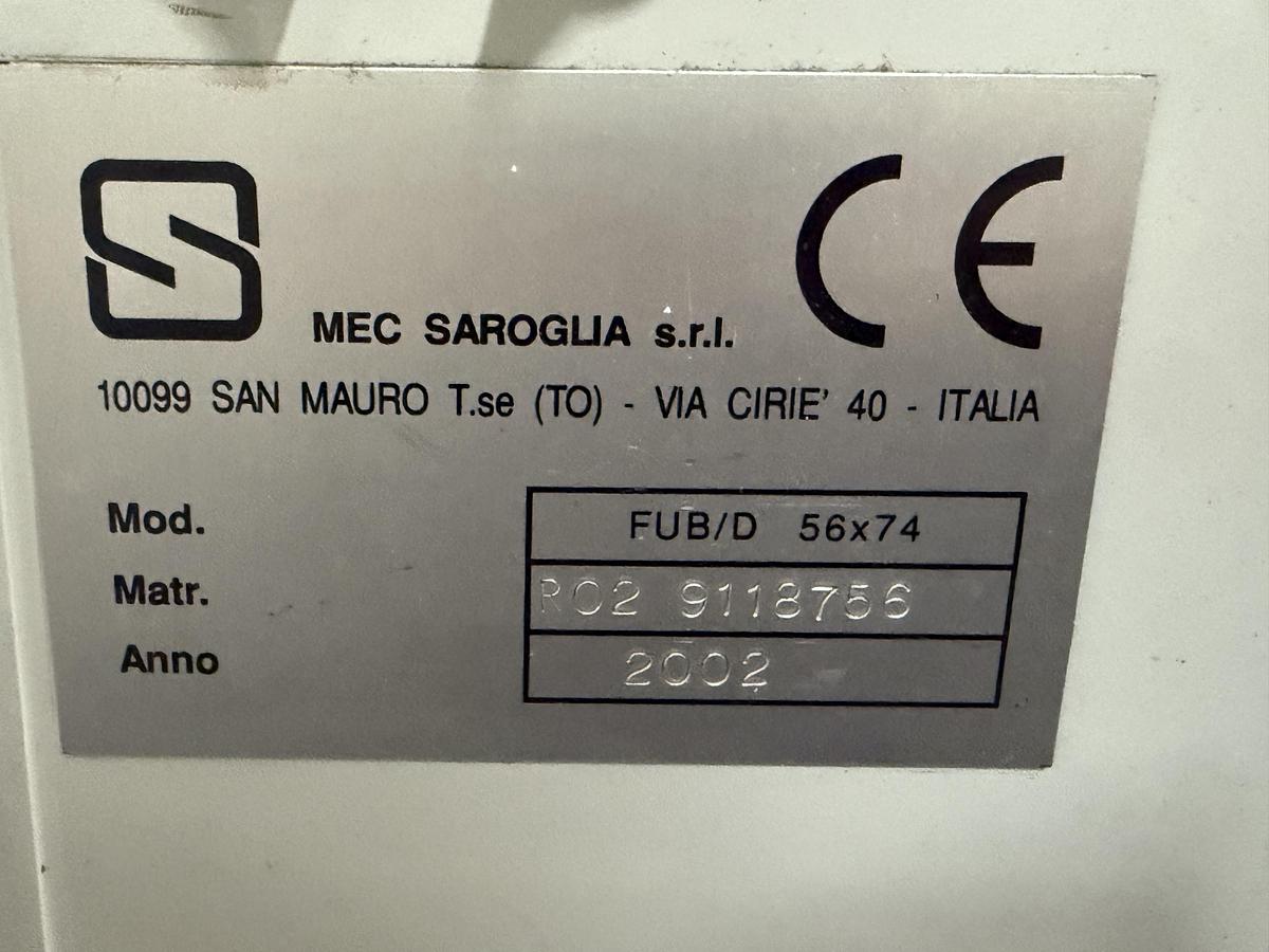 Usato SAROGLIA FUB/D 56x74