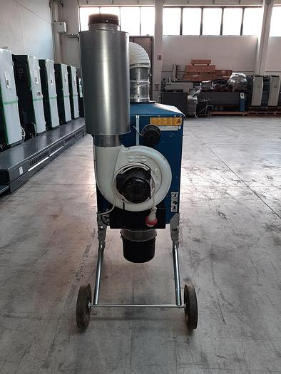 Used Dispositivo di estrusione delle polveri di antiscartino completo di motore cappa aspirante e tubazioni