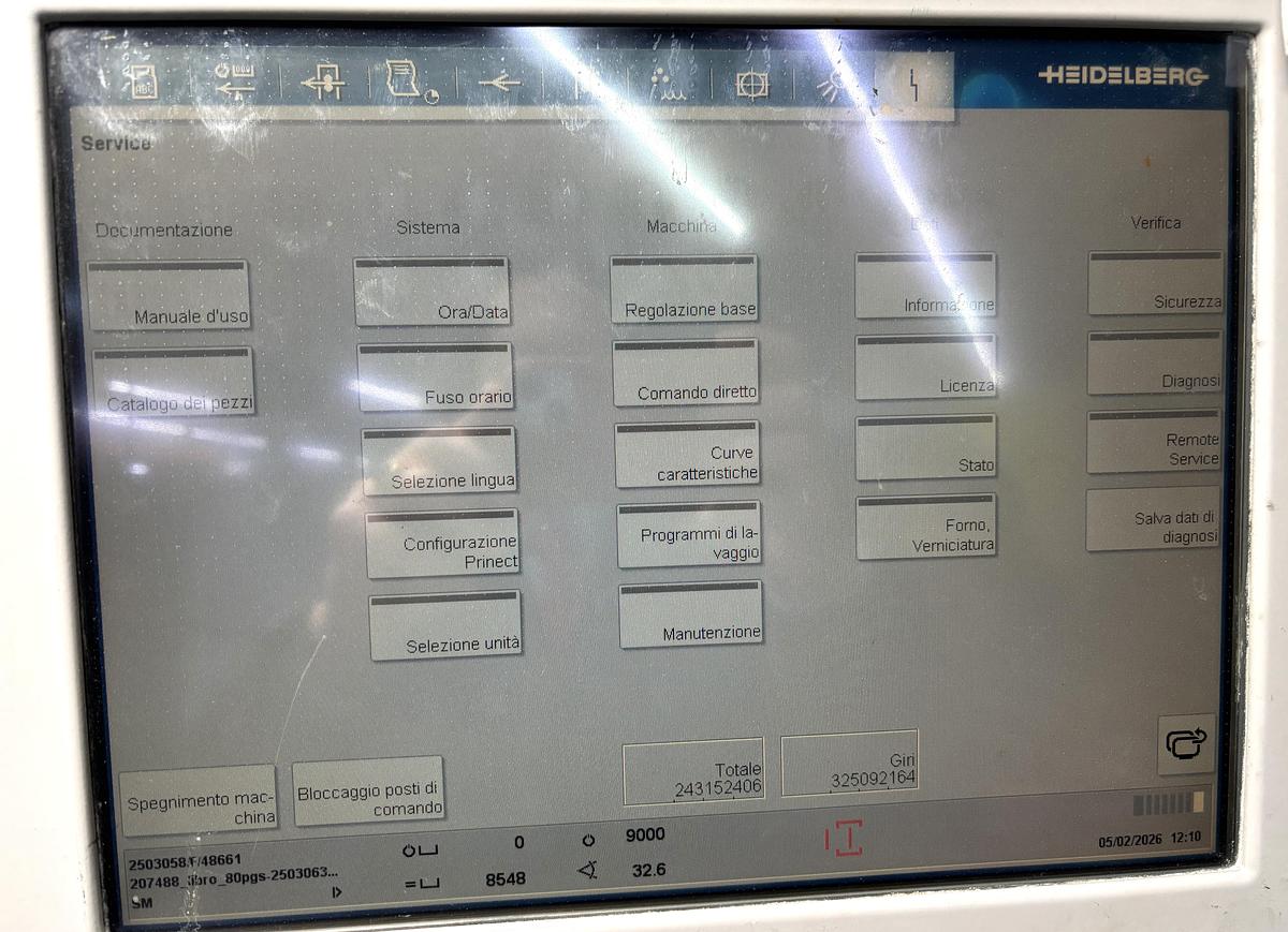 Usato HEIDELBERG CD 102-5+LX