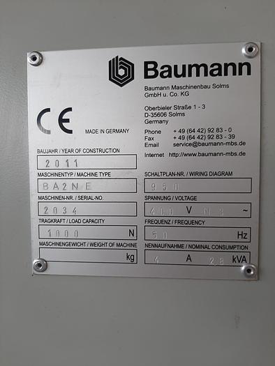 Usato SCARICO AUTOMATICO BAUMANN BA2NE