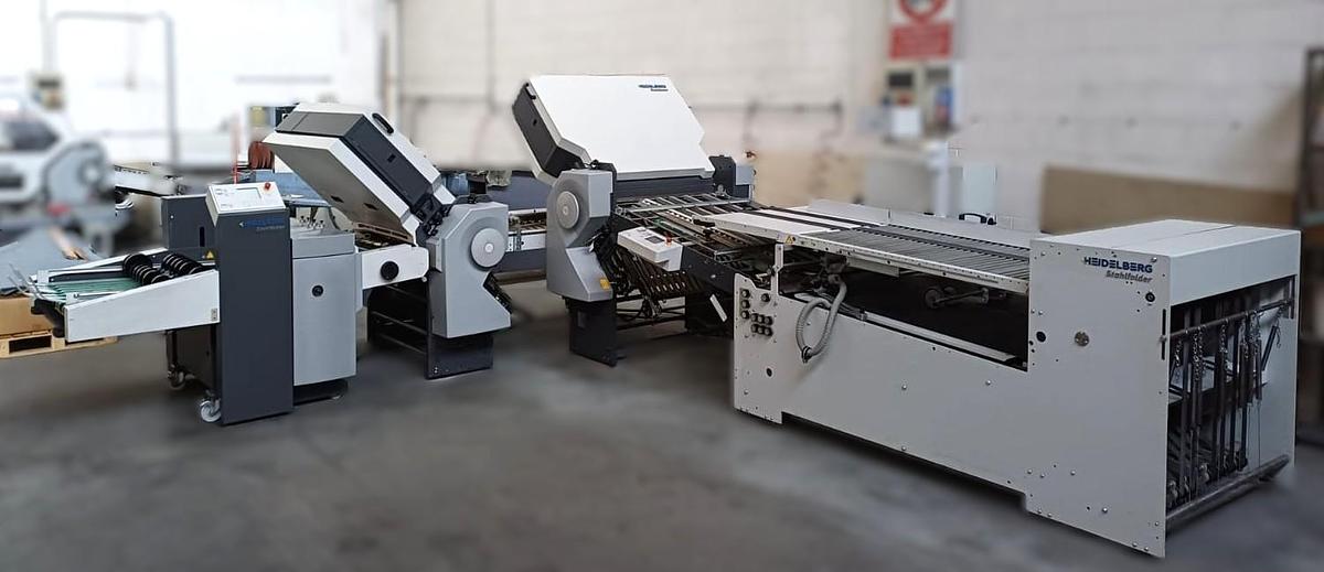 Usato HEIDELBERG Stahlfolder BH-82/6