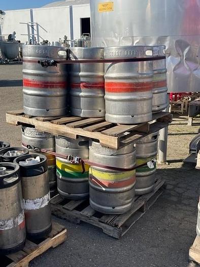Used 15.5 Gallon Used Beer Kegs