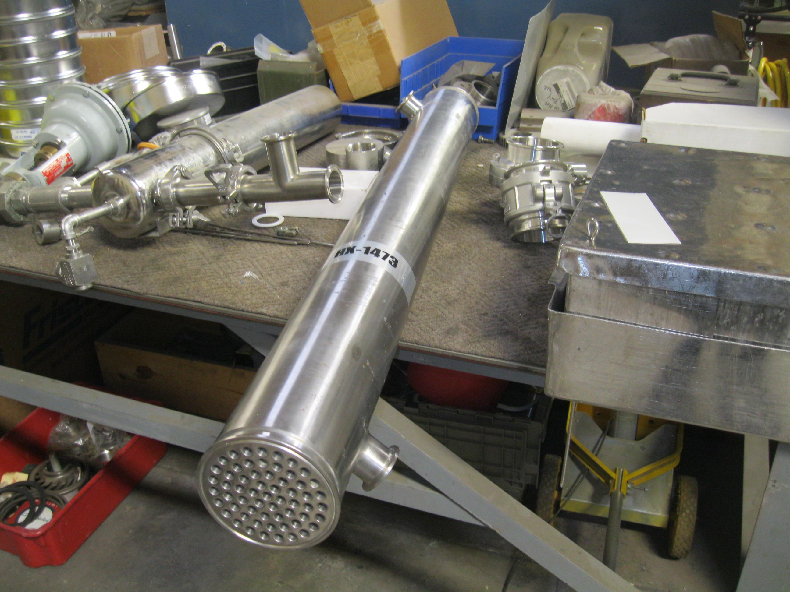 20 Square Foot SHELL AND TUBE HEAT EXCHANGER