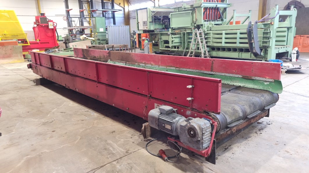 Used Horstmann Gleitgurtförderband, Nutzbreite 1400 mm