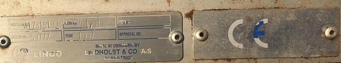 Used 1997 LINDHOLST & Co A/S Broiler packing machine