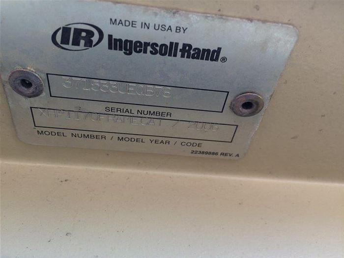 Used 2006 Ingersoll-Rand XHP 1170 cfm / 350 psi Air Compressor