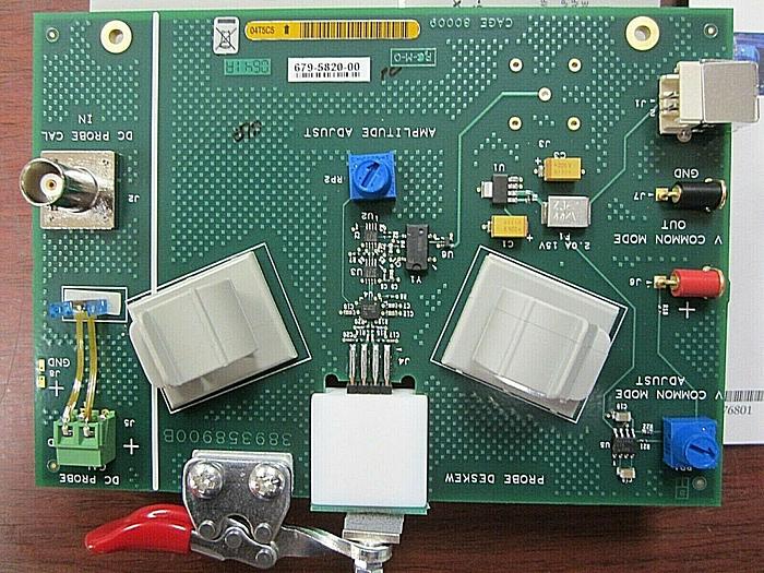 Tektronix 067-1586-00 Z-Active Probe Deskew Fixture w/ Instructions Manual
