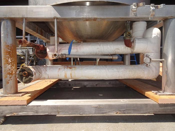 Used Kettle, 300 Gallon, S/st, Jkt, Dbl Agit, JC Pardo #S743096