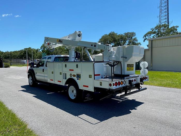 Used 2012 Ford F550 4x4 Extended Cab Altec AT40G 45ft Bucket Truck - P79210
