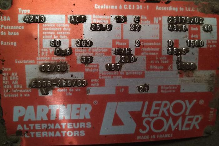 Usado Gerador HATZ diesel 32kva