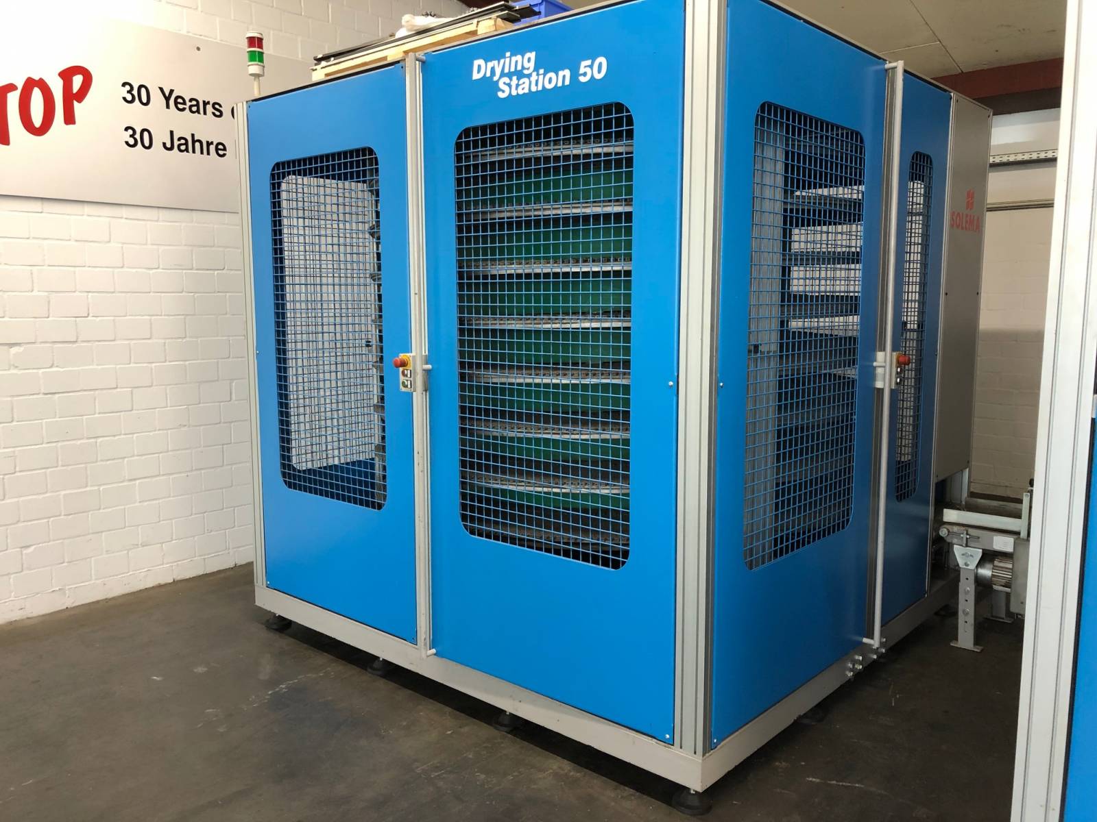 Used 2003 Solema Drying Station 50