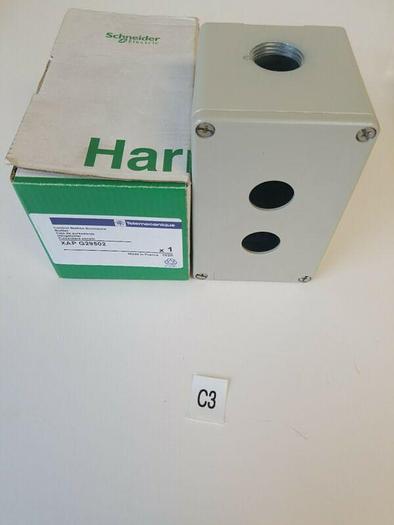 SCHNEIDER ELECTRIC Metal Pushbutton Enclosure. XAPG29502 **NEW**