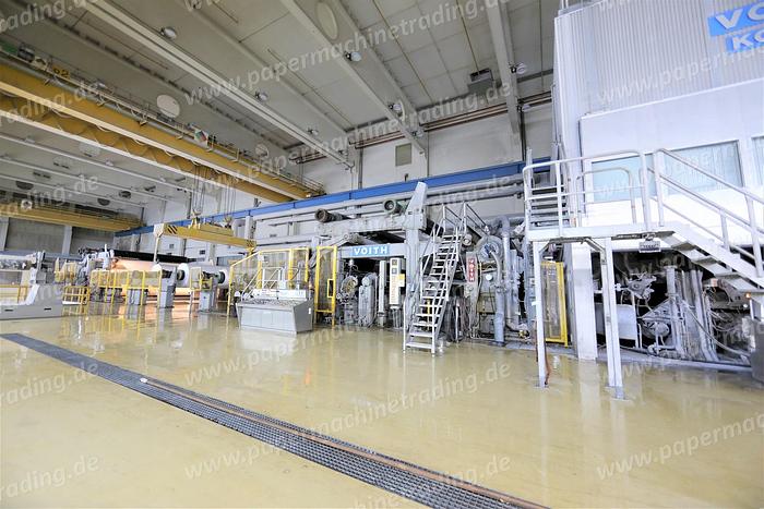 Gebraucht (PM4-88) - Paper Machine Fourdrinier Make Voith 6570 mm