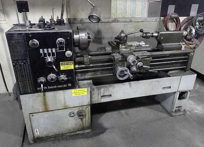 Used 15"x 56" South Bend Nordic 15 Engine Lathe