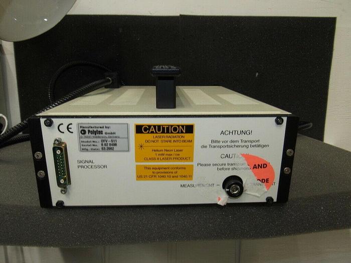 Used Polytec OFV-511 Fiber-Optic Sensor Head