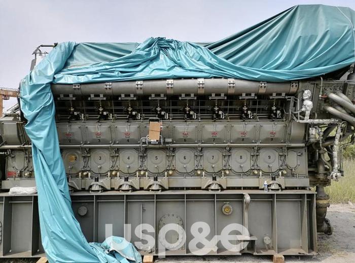 9 MW 2011 New STX MAN18V32/40 Diesel Generator Sets