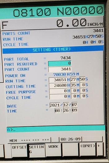 Used 2005 Matsuura H.Plus 630 6 Pallet Pool HMC