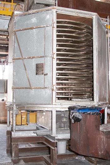 Used Dryer, Turbo, Rotary, (18) Trays, S/st, Wyssmont, #D740350