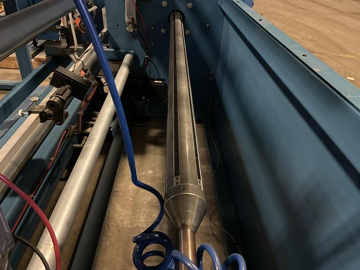 Used 60" ROSENTHAL SLITTER REWINDER MODEL SW5-DUBSHEWWG-PLO W/ SCORE SLITTING