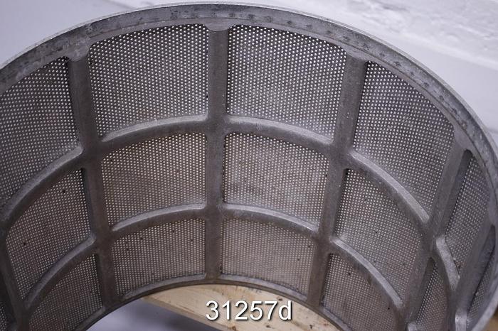 Used Bird 10 Inner Screen Basket, Holes 0.078" #31257