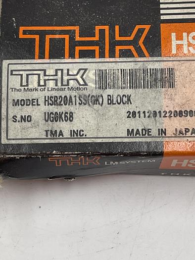 Used THK HSR20A1SS