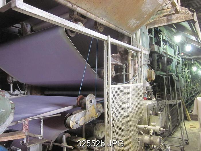 Used Beloit 2-Roll 116" Suction Press #32552