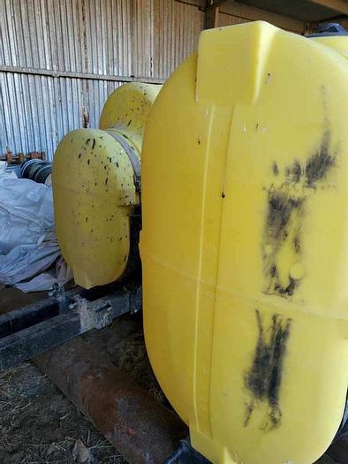 Used Demco Saddle Tank Set - 200 ga each